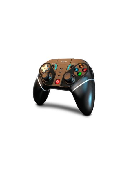 Krom KEXAL Negro, Rojo, Blanco Bluetooth/USB Gamepad Analógico/Digital Android, Nintendo Switch, PC, iOS