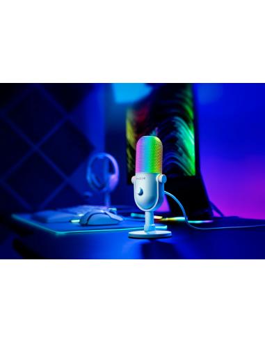 Razer Seiren V3 Chroma Blanco Micrófono para PC