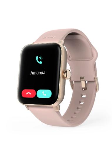 Hama 6010 4,19 cm (1.65") TFT 44 mm Digital Pantalla táctil Rosa, Oro rosa GPS (satélite)