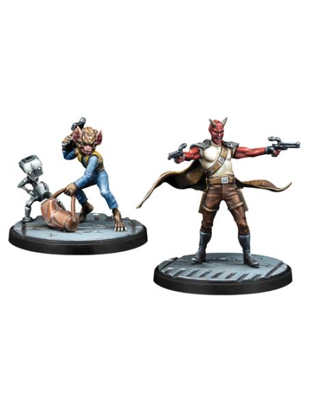 Asmodee Star Wars: Shatterpoint - Fistful of Credits: Cad Bane Squad Pack Figura