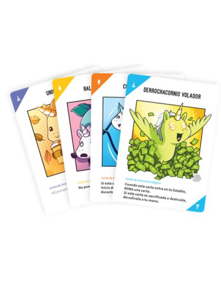 Asmodee TEEUU01ES juego de tablero Unstable Unicorns Juego De Cartas Estrategia