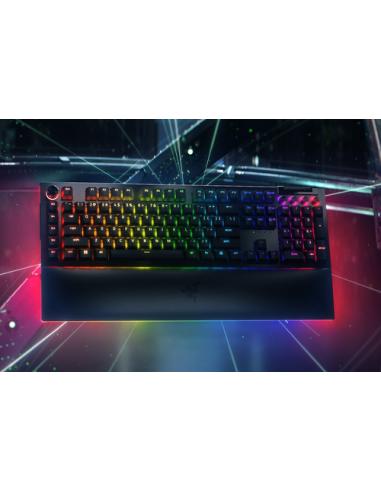 Razer BlackWidow V4 Pro teclado Juego USB QWERTY Internacional de EE.UU. Negro