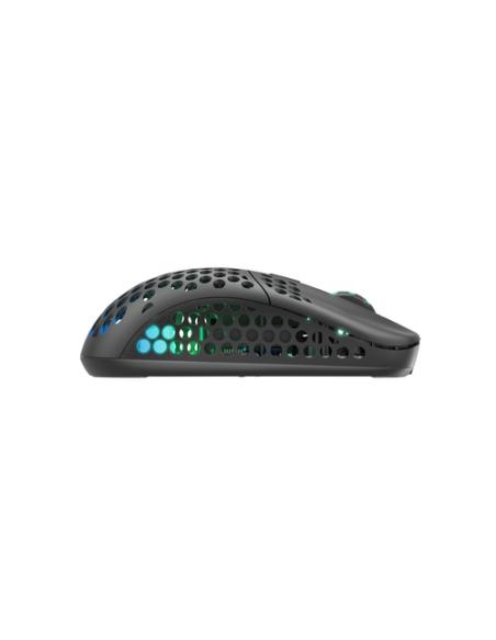 CHERRY XTRFY M42 RGB ratón Juego Ambidextro RF Wireless + USB Type-C Óptico 19000 DPI