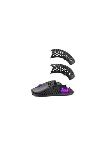 CHERRY XTRFY M42 RGB ratón Juego Ambidextro RF Wireless + USB Type-C Óptico 19000 DPI