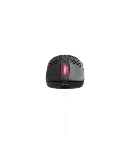 CHERRY XTRFY M42 RGB ratón Juego Ambidextro RF Wireless + USB Type-C Óptico 19000 DPI