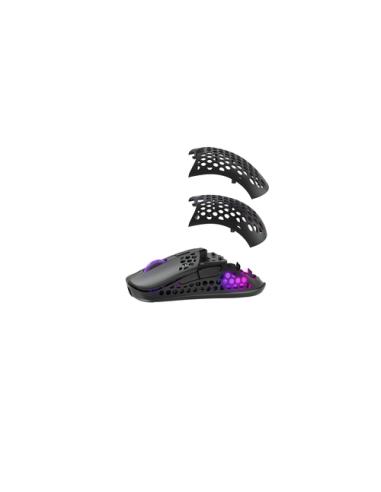CHERRY XTRFY M42 RGB ratón Juego Ambidextro RF Wireless + USB Type-C Óptico 19000 DPI