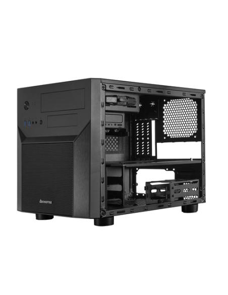 Chieftec CI-02B-OP carcasa de ordenador Cubo Negro
