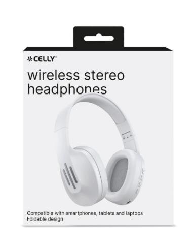 Celly FLOWBEATWH auricular y casco Auriculares Inalámbrico Diadema Business/Everyday USB Tipo C Bluetooth Blanco