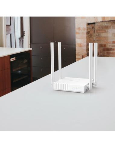TP-Link ARCHER C24 router inalámbrico Ethernet rápido Doble banda (2,4 GHz / 5 GHz) Blanco