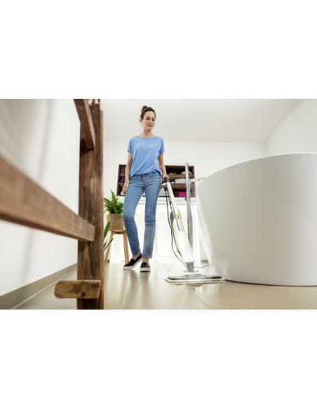 Kärcher SC 2 UPRIGHT Fregona a vapor 0,4 L 1600 W Negro, Blanco