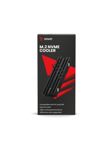 Savio Cooler M.2 NVMe 2280, AK-60 diskams Refrigerador de aire