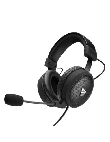 Savio Stratus Auriculares Alámbrico gancho de oreja Juego Negro