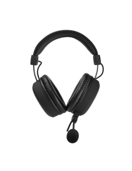 Savio Stratus Auriculares Alámbrico gancho de oreja Juego Negro