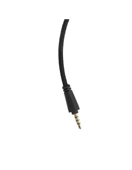 Savio Stratus Auriculares Alámbrico gancho de oreja Juego Negro