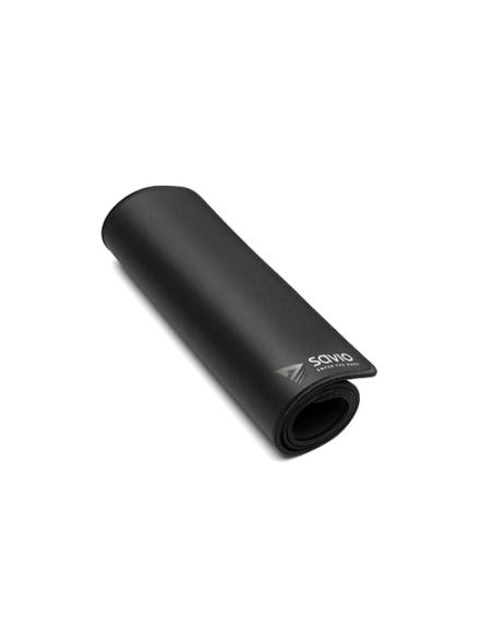 Savio Black Edition Turbo Dynamic XXL 100x50 Gaming mouse pad Alfombrilla de ratón para juegos Negro