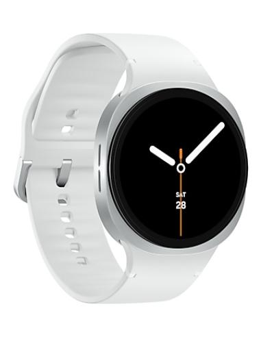 Samsung Galaxy Watch 8 3,81 cm (1.5") AMOLED 44 mm Digital 480 x 480 Pixeles Pantalla táctil Plata Wifi GPS (satélite)