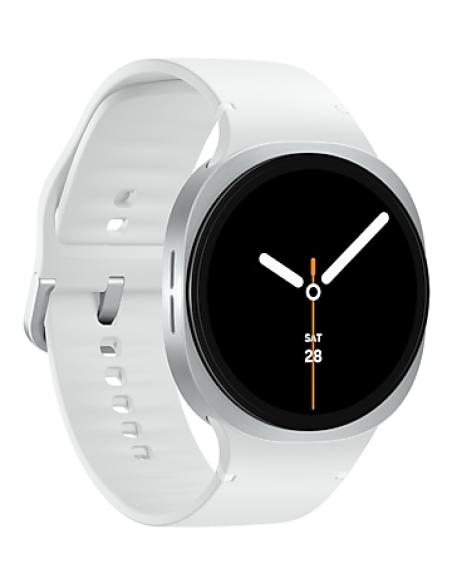 Samsung Galaxy Watch 8 3,81 cm (1.5") AMOLED 44 mm Digital 480 x 480 Pixeles Pantalla táctil Plata Wifi GPS (satélite)
