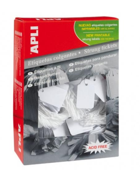 APLI 00389 etiqueta sin adhesivo 1000 pieza(s) Blanco