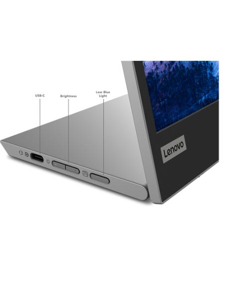 Lenovo L15 pantalla para PC 39,6 cm (15.6") 1920 x 1080 Pixeles Full HD LED Negro, Gris