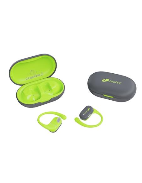 Leotec Auriculares Open Air Zenith Sport Gris