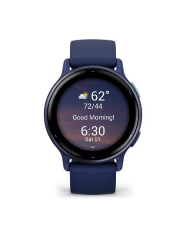Garmin Vivoactive 5 3,05 cm (1.2") AMOLED 42 mm Digital 390 x 390 Pixeles Pantalla táctil Azul Wifi GPS (satélite)