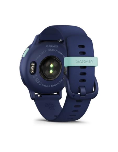 Garmin Vivoactive 5 3,05 cm (1.2") AMOLED 42 mm Digital 390 x 390 Pixeles Pantalla táctil Azul Wifi GPS (satélite)