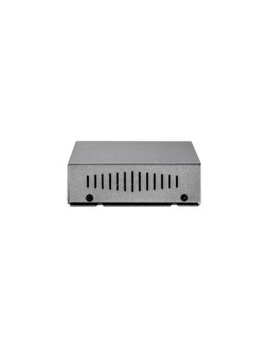 LevelOne Switch Fast Ethernet PoE de 5 puertos, 4 Puertos PoE, 120W