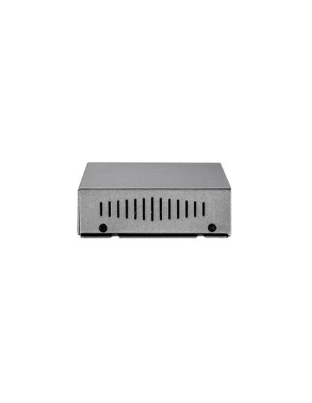 LevelOne Switch Fast Ethernet PoE de 5 puertos, 4 Puertos PoE, 120W