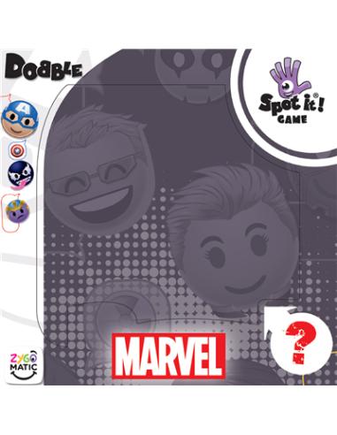 Asmodee Dobble Marvel Emoji 15 min Juego De Cartas Lógico