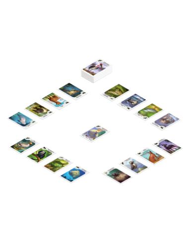 Asmodee CARDANIM2ES juego de tablero Juego De Cartas Concurso de preguntas y respuestas