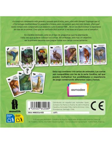 Asmodee CARDANIM2ES juego de tablero Juego De Cartas Concurso de preguntas y respuestas