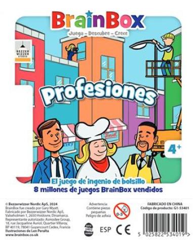 Asmodee BrainBox Pocket Profesiones