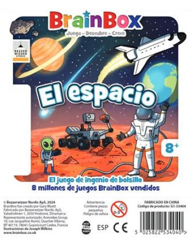 Asmodee BrainBox Pocket El espacio