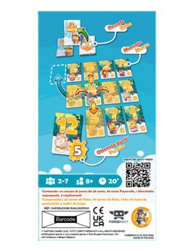 Asmodee CAPGDUCKM2 juego de tablero Juego de mesa Estrategia