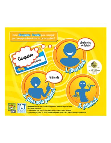 Asmodee RPTUPA01 juego de tablero 30 min Juego de mesa Adivinanzas