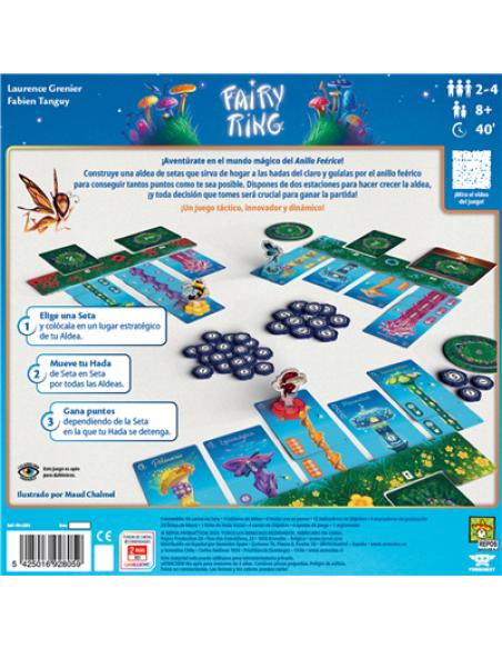 Asmodee Fairy Ring 40 min Juego De Cartas Lógico