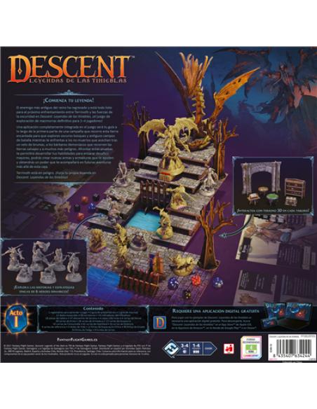 Asmodee Descent: Leyendas de las tinieblas 240 min Juego de mesa Estrategia