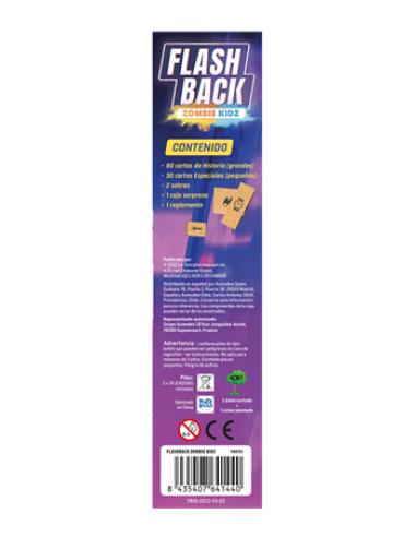 Asmodee Flashback Zombie Kidz 15 min Juego De Cartas Lógico