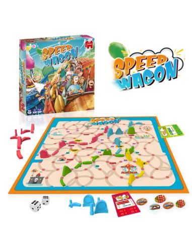 Jumbo 19825 juego de tablero Speed Wagon Juego De Cartas Juego de azar