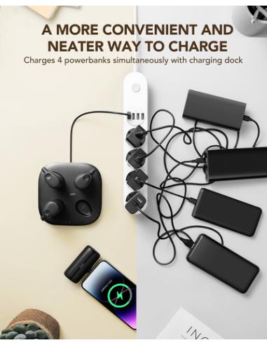 VEGER POGO-C/L Kits VG-W007 4*5000mAh Powerbank PD20W