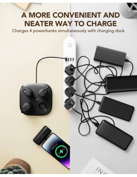 VEGER POGO-C/L Kits VG-W007 4*5000mAh Powerbank PD20W