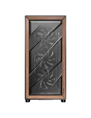 Antec 0-761345-10133-2 carcasa de ordenador Midi Tower Negro, Madera