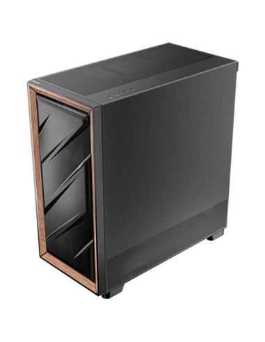 Antec 0-761345-10133-2 carcasa de ordenador Midi Tower Negro, Madera