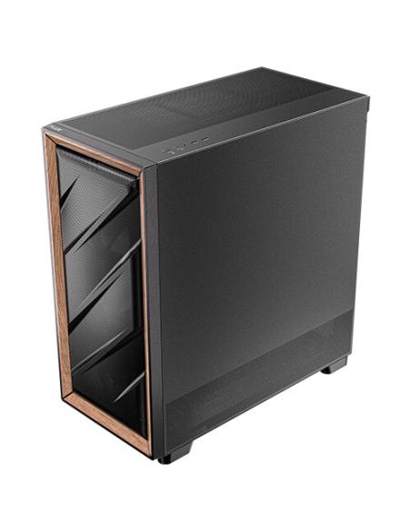 Antec 0-761345-10133-2 carcasa de ordenador Midi Tower Negro, Madera