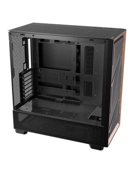 Antec 0-761345-10133-2 carcasa de ordenador Midi Tower Negro, Madera