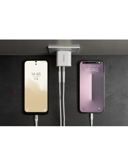 Intenso POWER ADAPTER 2XUSB-A/7802412 Universal Blanco Corriente alterna Interior