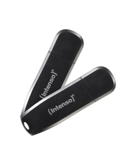 Intenso 3533495 unidad flash USB 128 GB USB tipo A 3.2 Gen 1 (3.1 Gen 1) Negro