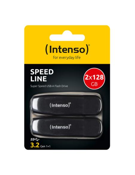 Intenso 3533495 unidad flash USB 128 GB USB tipo A 3.2 Gen 1 (3.1 Gen 1) Negro