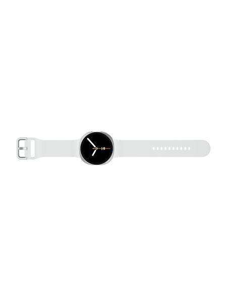 Samsung Galaxy Watch 8 3,81 cm (1.5") AMOLED 44 mm Digital 480 x 480 Pixeles Pantalla táctil Plata Wifi GPS (satélite)