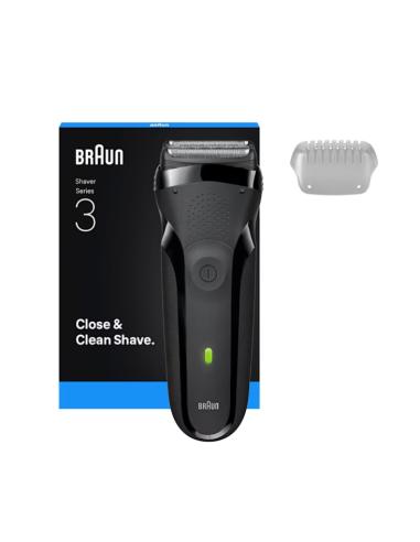 Braun Series 3 300S Máquina de afeitar de láminas Recortadora Negro